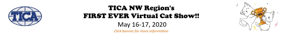 TICA NW Region Virtual Cat Show
